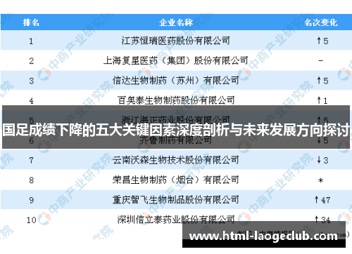 国足成绩下降的五大关键因素深度剖析与未来发展方向探讨