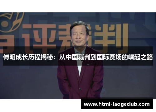 傅明成长历程揭秘：从中国裁判到国际赛场的崛起之路