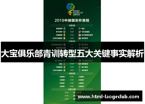 大宝俱乐部青训转型五大关键事实解析